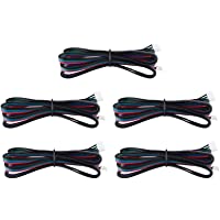 Jopto 5 cables de motor de 1 m XH2.54 4 pines Nema16 Nema17 cable de conexión de motor paso a paso cable de 4 pines…